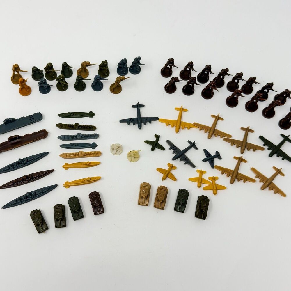 Axis & Allies 1941 Strategy War Game REPLACEMENT PIECES Mini Soldier Tank Plane - Picture 3 of 8
